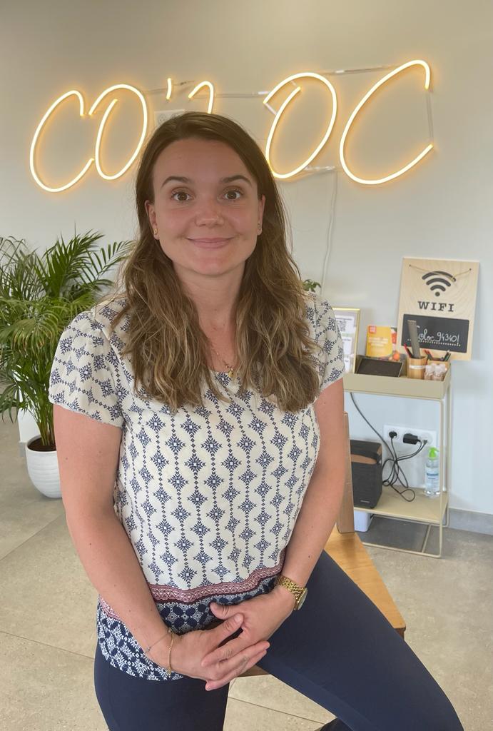 Laurianne Jouenne Fondatrice Coworking CO'LOC
